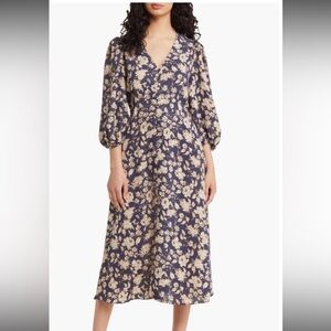 NWT Chelsea 28 Floral Puff Sleeve Dress